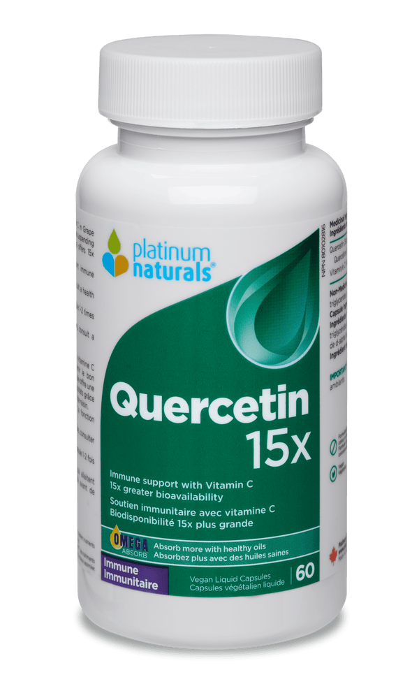 Platinum Naturals Quercetin 15x with Vitamin C (VCaps)
