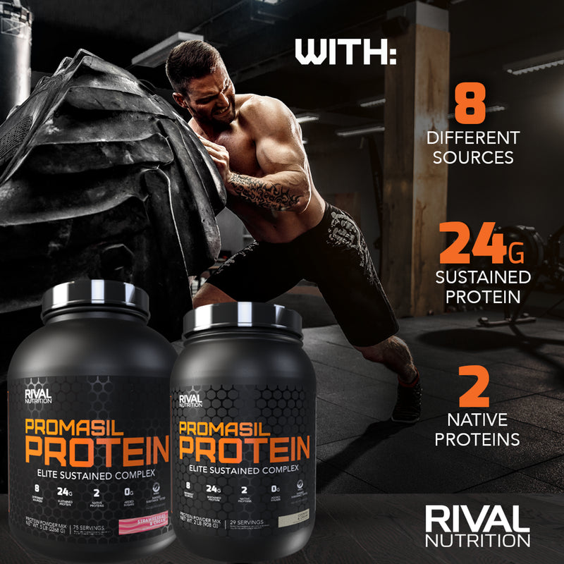 Rival Nutrition Promasil Protein Powder - Strawberry