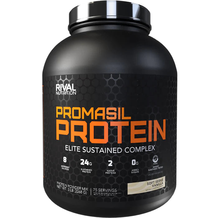 Rivalus Promasil Protein Powder - Soft Serve Vanilla Image 2