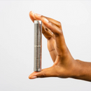 A water filter stick that transforms tap water into mineralized, alkaline water by adding essential minerals and increasing pH, promoting better hydration.