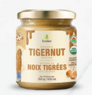 Ecoideas Organic Tigernut Butter (250g) - A jar of creamy, nutrient-rich tigernut butter, made from organic tigernuts, offering a healthy, dairy-free alternative to traditional spreads. The jar features a clean, eco-friendly label with a green and earthy design, highlighting its organic and vegan certification.