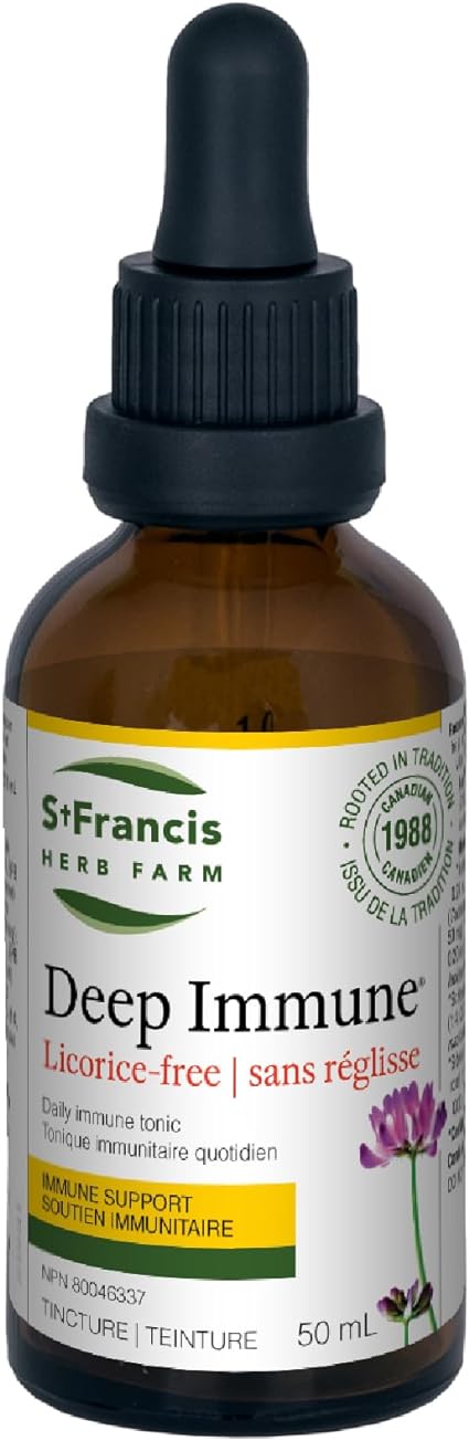 St Francis Herb Farm Deep Immune Licorice-Free (50 ml)