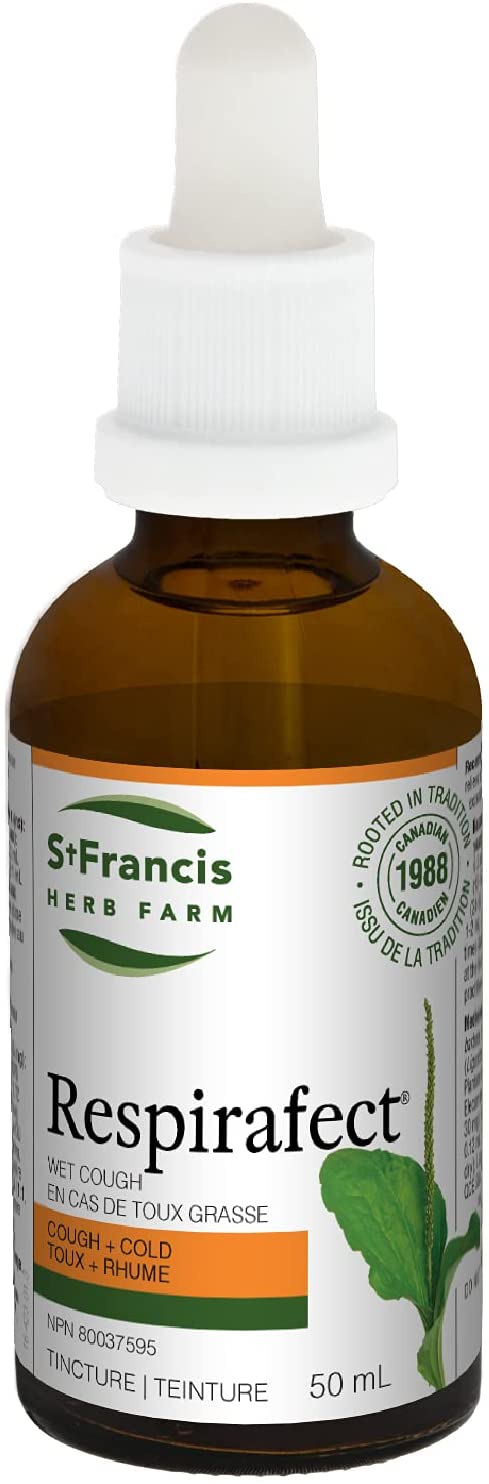 St Francis Herb Farm Respirafect Wet Cough Tincture Image 1