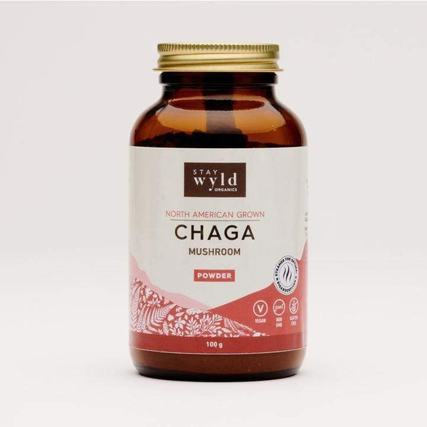 Stay Wyld Organics Chaga Mushroom Powder 100 g Image 1