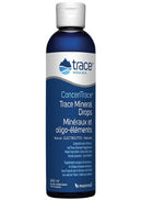 A bottle of Trace Minerals Research ConcenTrace Trace Mineral Drops.