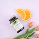 Front view of Flora CircuVein 500 mg supplement, natural support for varicose veins and leg comfort.