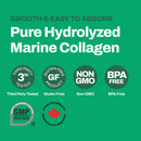 Pure Marine Collagen 300 g by Vitasave, supports hair, skin, and nails