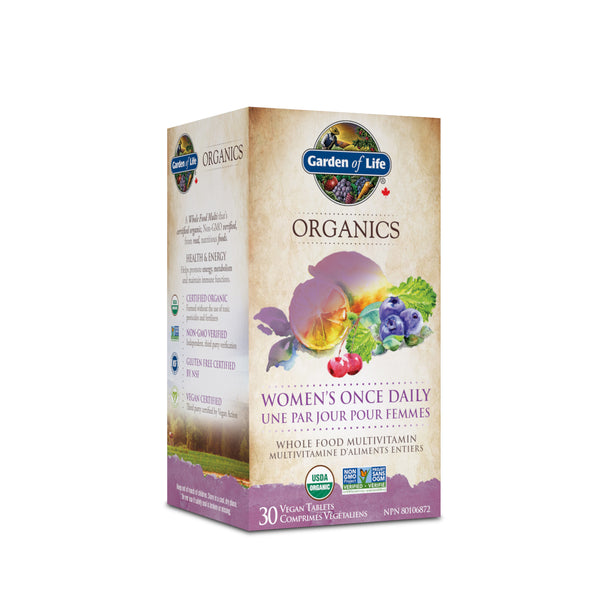 Garden of Life mykind Organics Women's Once Daily (30 Tablets)
