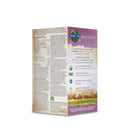 Bottle of Garden of Life Organics Women’s Once Daily, highlighting organic whole-food ingredients and 30 daily tablets, placed on a neutral surface.