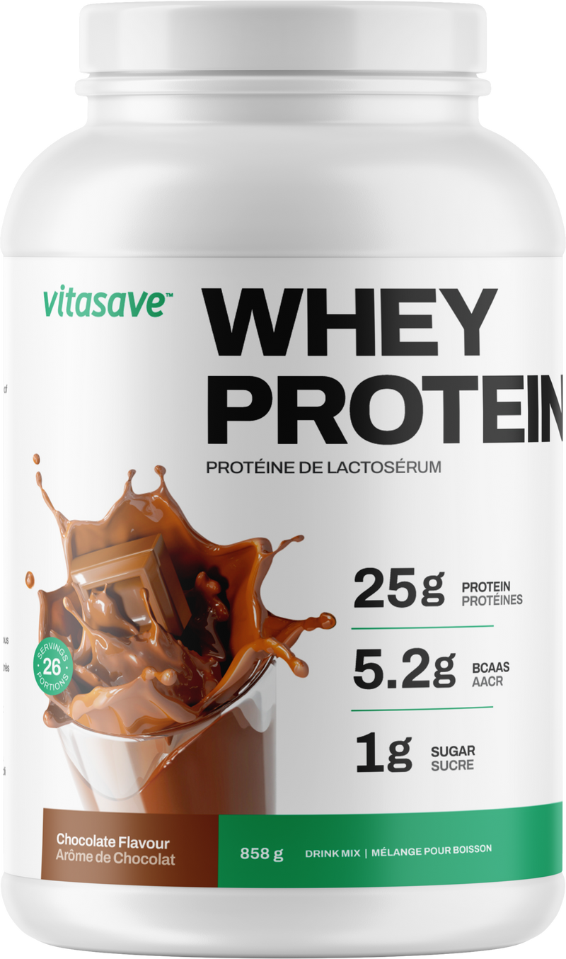 Vitasave Grass Fed Whey Protein - Chocolate (858 g)