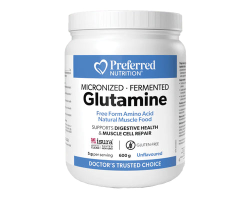 Preferred Nutrition - Micronized Glutamine - Unflavoured (600 g)