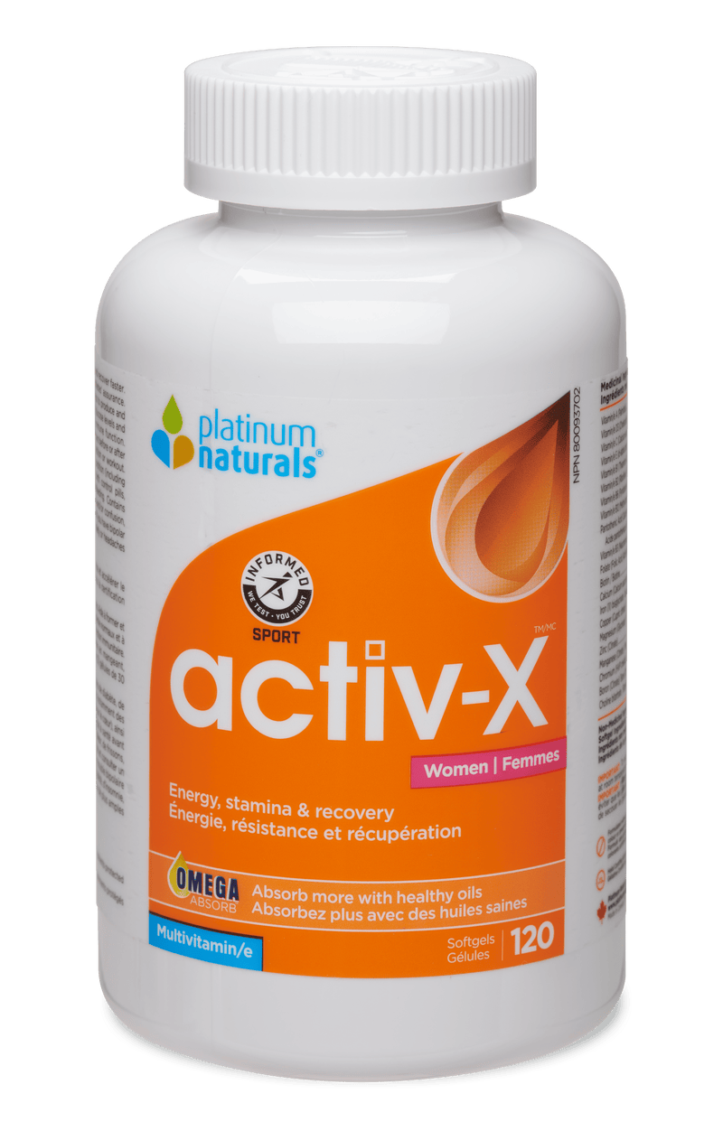 Platinum Naturals Activ-X Multi for Women (120 Softgels)