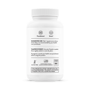 Close-up of Thorne Research Stress B-Complex capsules, showcasing their size and design, emphasizing the inclusion of extra vitamin B5 for enhanced adrenal and immune function.