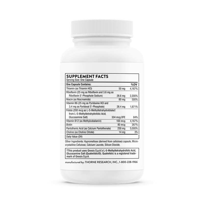 Thorne Research Stress B-Complex (60 Capsules)