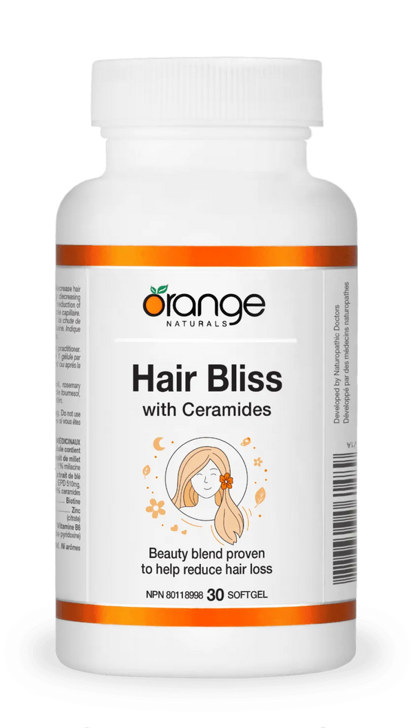 Orange Naturals Hair Bliss with Ceramides (30 Softgels)