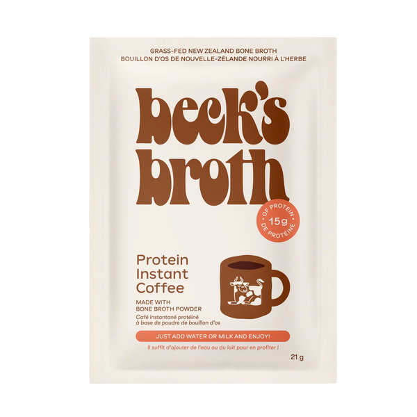 Beck's Broth - Protein Instant Coffee - 21 g