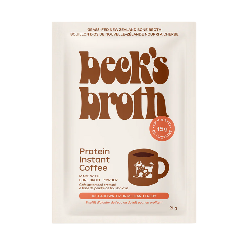 Beck's Broth - Protein Instant Coffee - 21 g