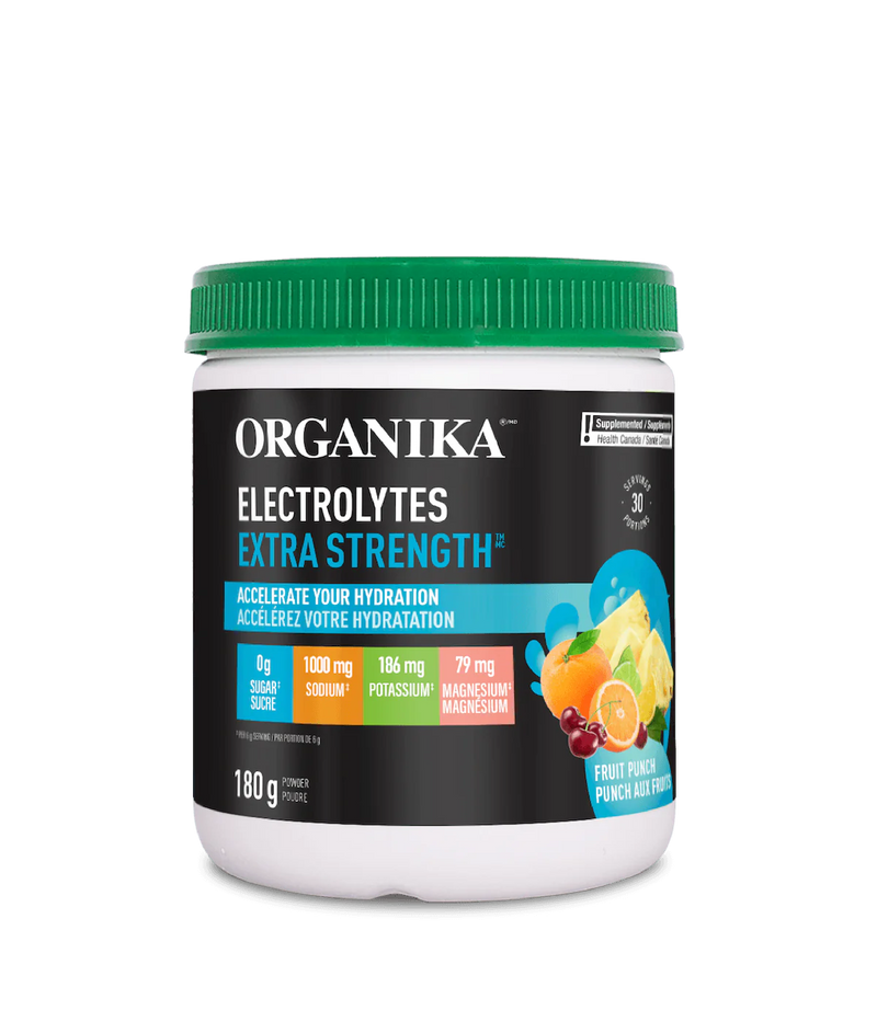 Organika Electrolyte Extra Strength - Fruit Punch (180 g)