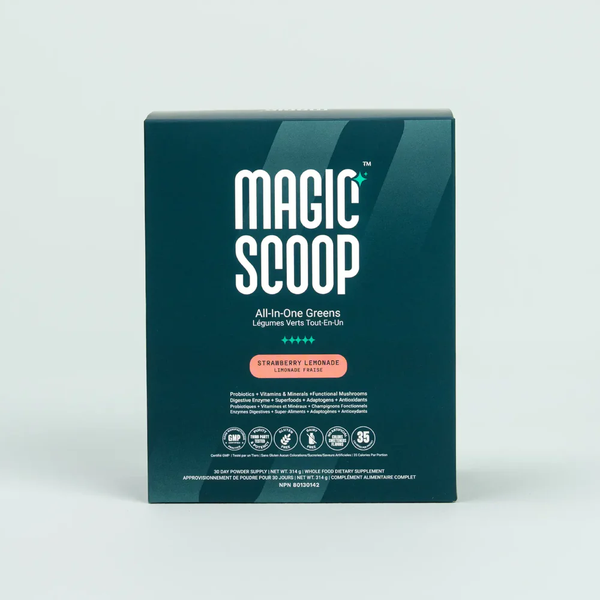 Magic Scoop All-in-One Nutritional Greens Powder - Strawberry Lemonade-30 Day Pack