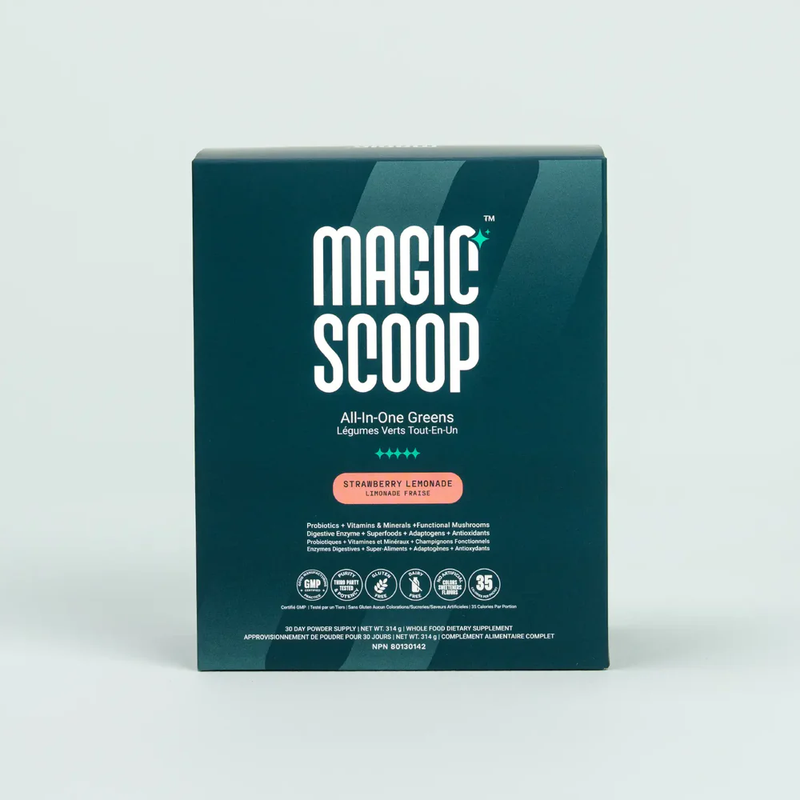 Magic Scoop All-in-One Nutritional Greens Powder - Strawberry Lemonade-30 Day Pack