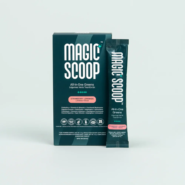 Magic Scoop All-in-One Nutritional Greens Powder - Strawberry Lemonade-7 Day Pack