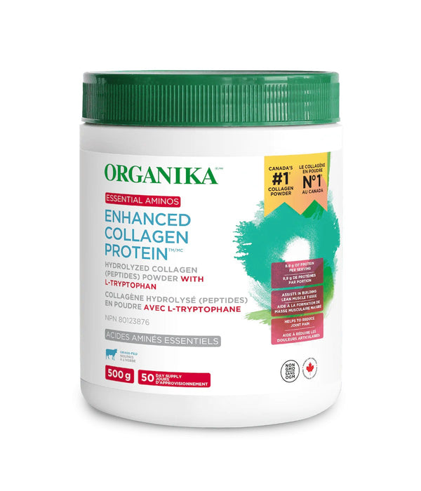 Organika Enhanced Collagen Protein Essential Aminos (500 g)