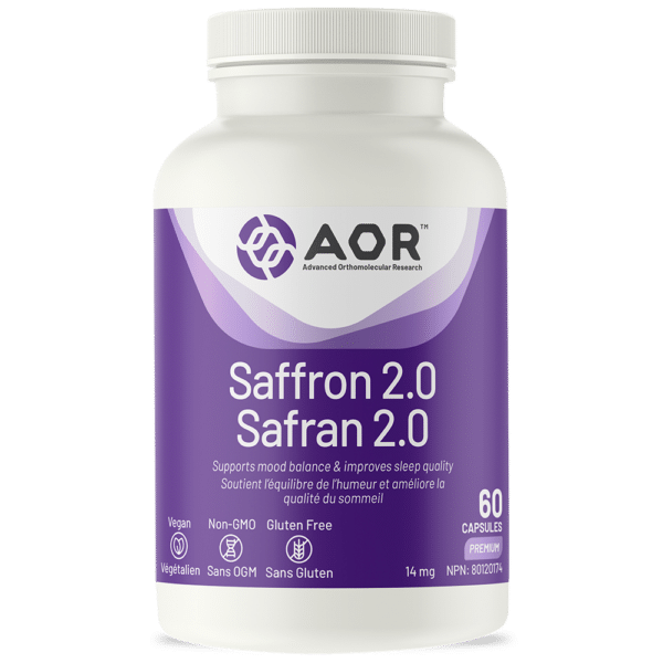 AOR Saffron 2.0 14 mg (60 VCaps)