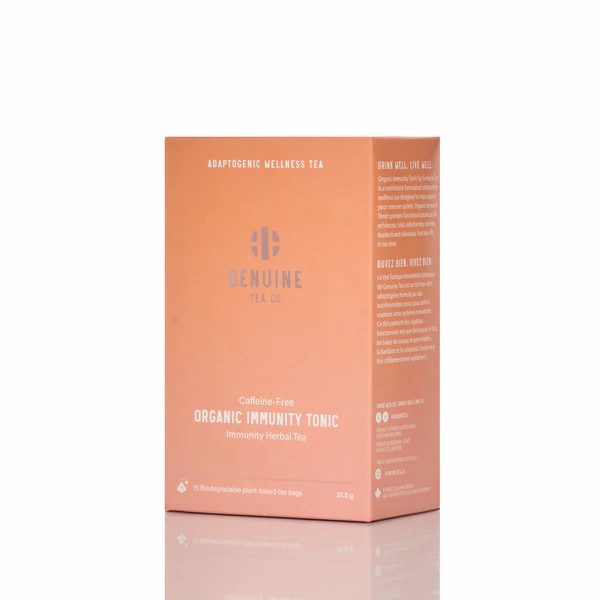 Genuine Tea Organic Immunity Tonic Pyramid Tea - 15 Bags