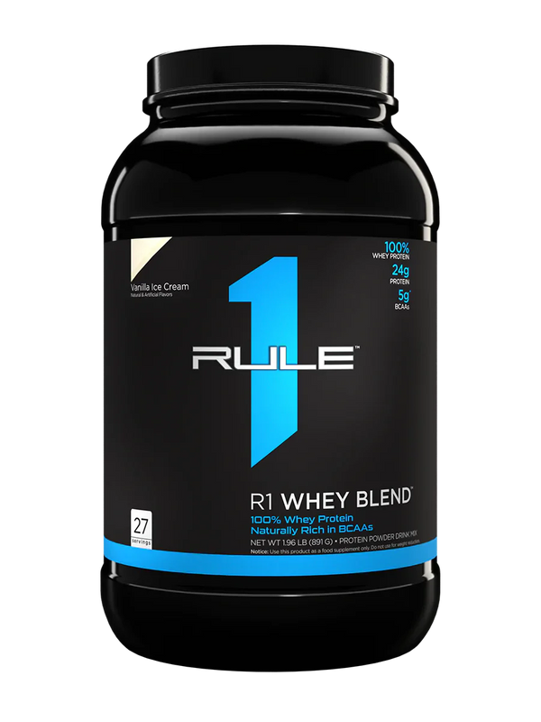 Rule One R1 Whey Blend 100% Whey Protein - Vanilla Ice Cream [Clearance]