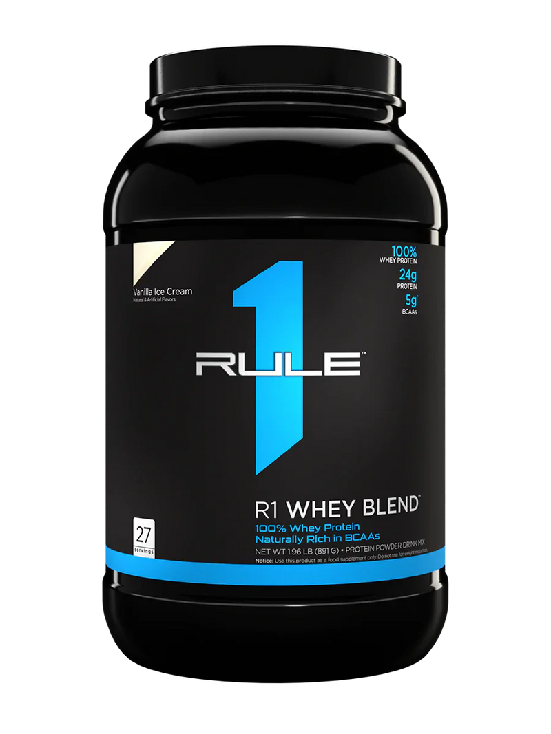 Rule One R1 Whey Blend 100% Whey Protein - Vanilla Ice Cream [Clearance]