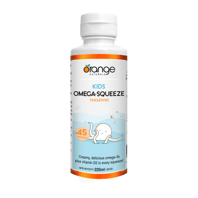 Orange Naturals Kids Omega Squeeze - Tangerine (225 mL)