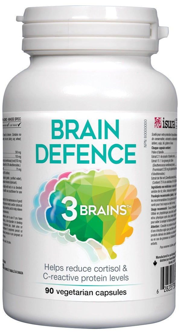 3 Brains Brain Defense 90 VCaps Image 1