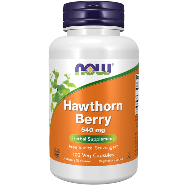 NOW Hawthorn Berry 540 mg (100 VCaps)