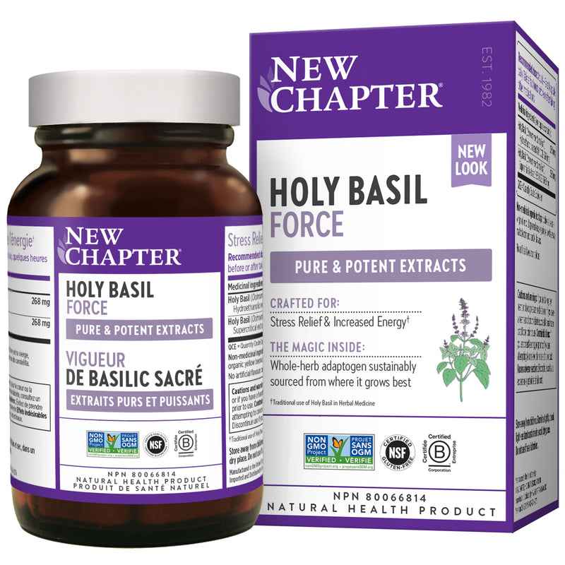 New Chapter Holy Basil Force (Capsules)