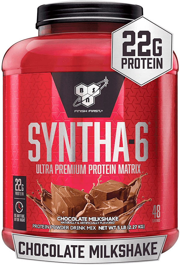 BSN SYNTHA-6 Protein Powder - Chocolate Milkshake (5 lbs) [Clearance]