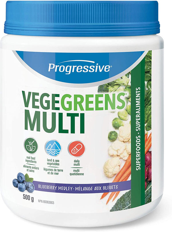 Progressive VegeGreens Multi - Blueberry Medley (500 g)