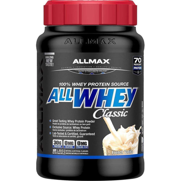 ALLMAX AllWhey Classic - French Vanilla 2 lbs Image 1