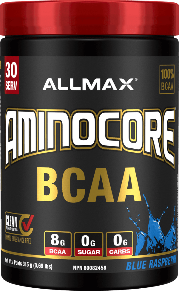 ALLMAX AminoCore BCAA - Blue Raspberry 315 g Image 1