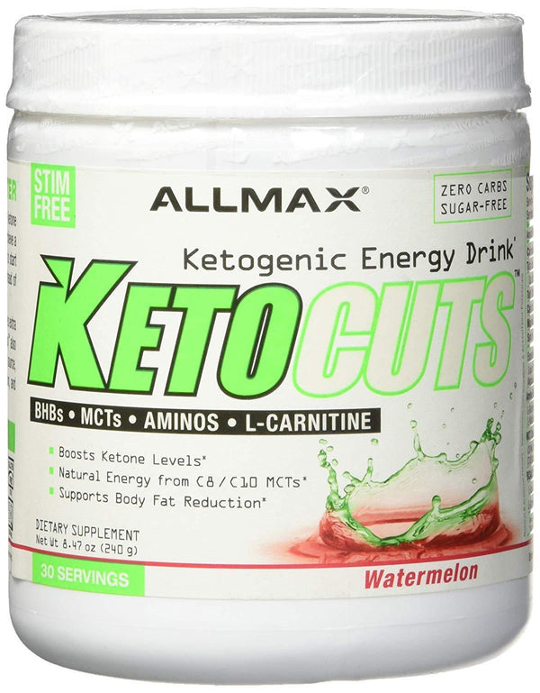 ALLMAX KetoCuts Ketogenic Energy Drink - Watermelon 240 g Image 1