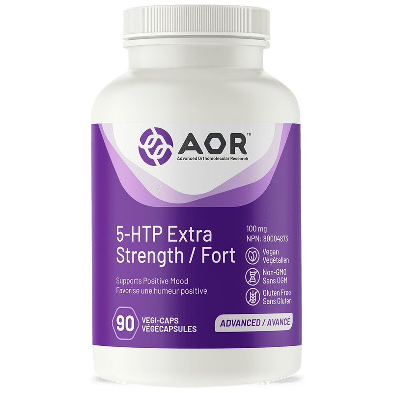 AOR 5-HTP Extra Strength 100 mg VCaps Image 2