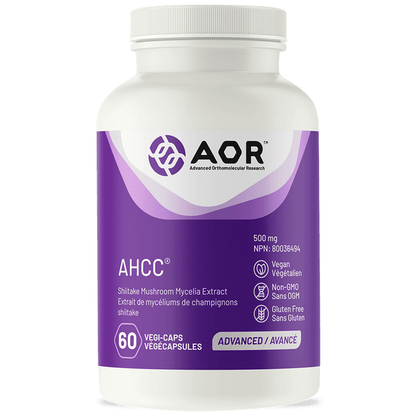 AOR AHCC 500 mg 60 VCaps Image 1