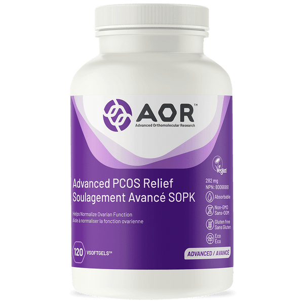 AOR Advanced PCOS Relief 282 mg 120 Softgels Image 1