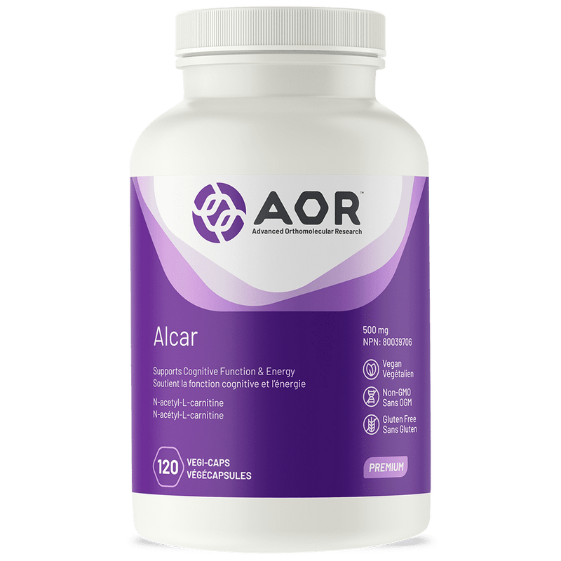 AOR Alcar 500 mg 120 VCaps Image 1