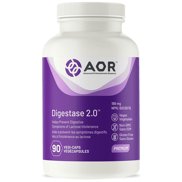 AOR Digestase 2.0 188 mg 90 VCaps Image 1