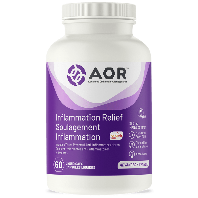 AOR Inflammation Relief 280 mg 60 Capsules Image 1