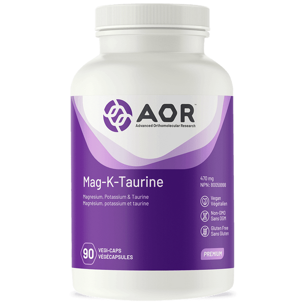 AOR Mag-K-Taurine 470 mg 90 VCaps Image 1