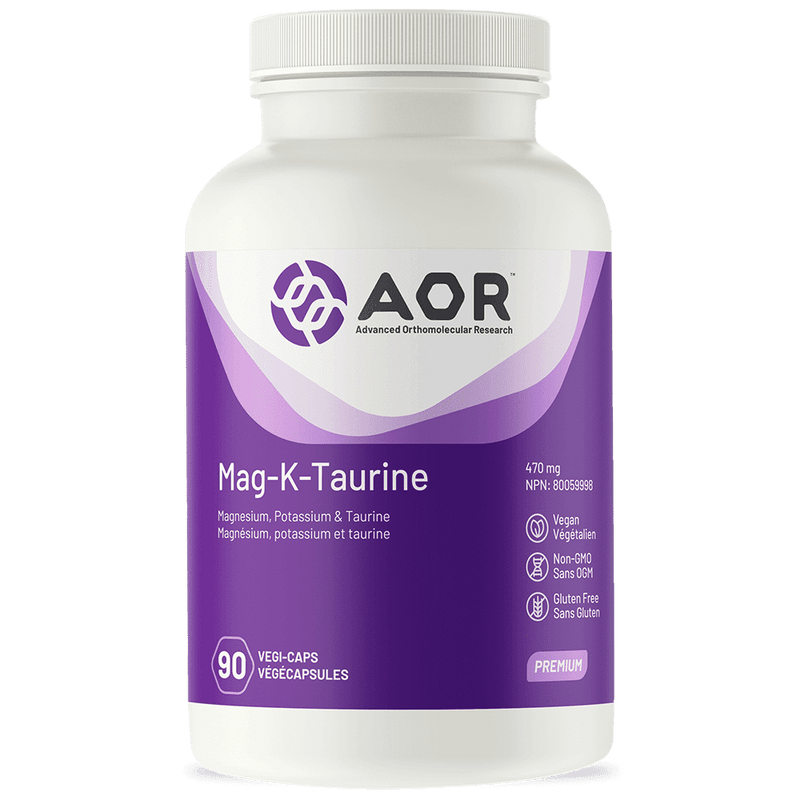 AOR Mag-K-Taurine 470 mg 90 VCaps Image 1