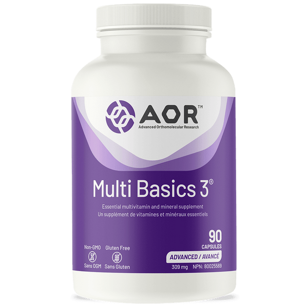 AOR Multi Basics 3 309 mg Capsules Image 1