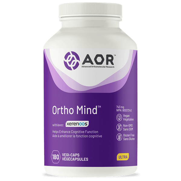 AOR Ortho Mind 743 mg 180 VCaps Image 1