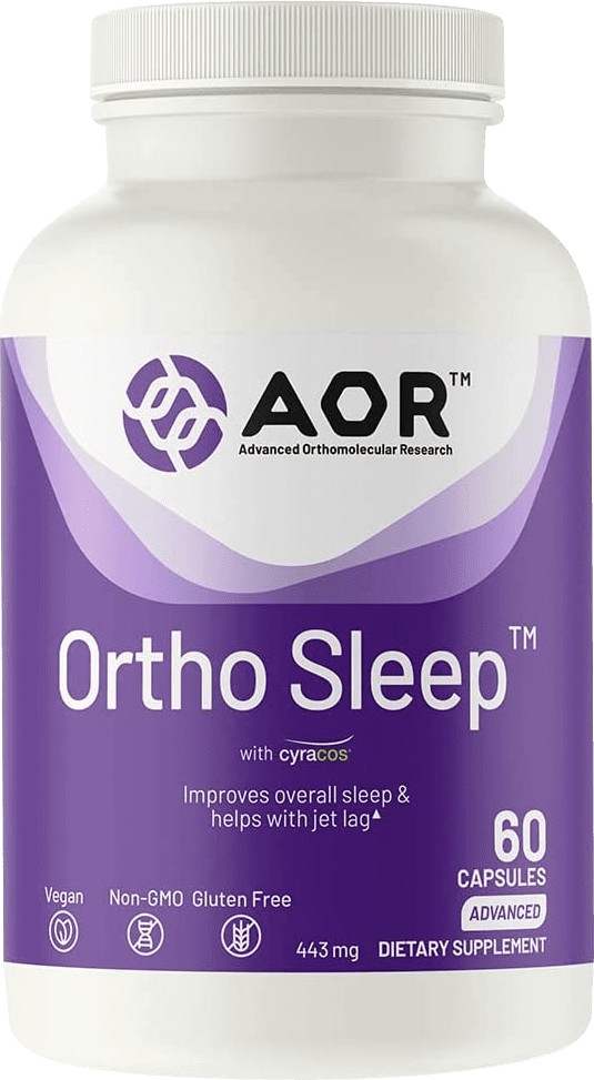 AOR Ortho Sleep 443 mg 60 Capsules Image 1